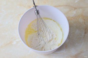 Блинчики с курицей и сыром
