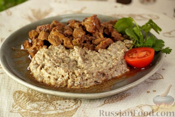 Али назик (рагу из баранины с баклажанной икрой)
