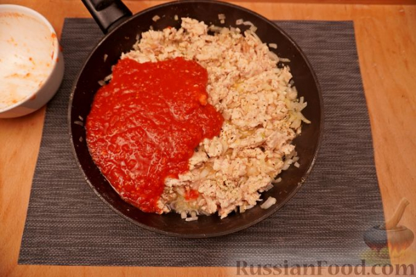 Лазанья из блинов