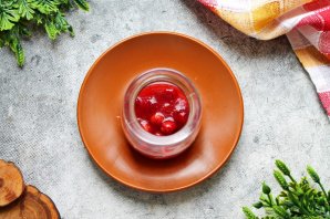 Десерт из земляники