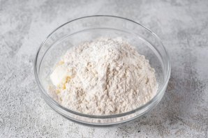 Творожное печенье с сахаром