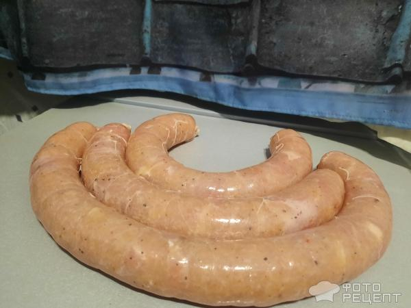Рецепт: Колбаски куриные - В натуральной оболочке.