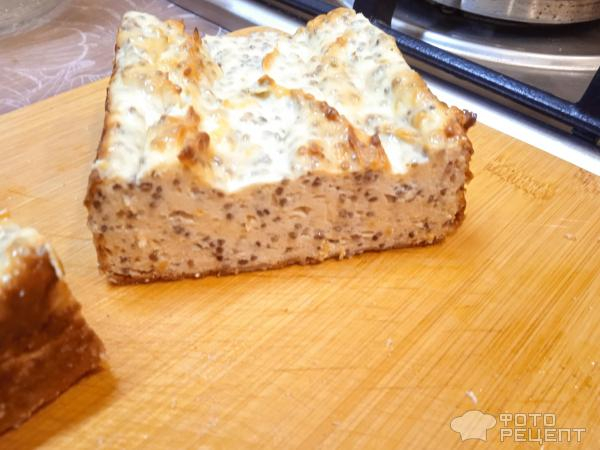 Рецепт: Воздушная запеканка - с чиа и лимоном