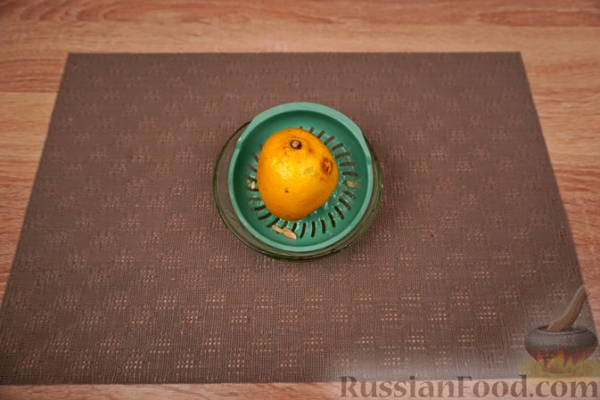 Запечённая скумбрия по-гречески