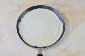 Блинчики с курицей и сыром