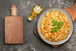 Тушеная капуста с мясом