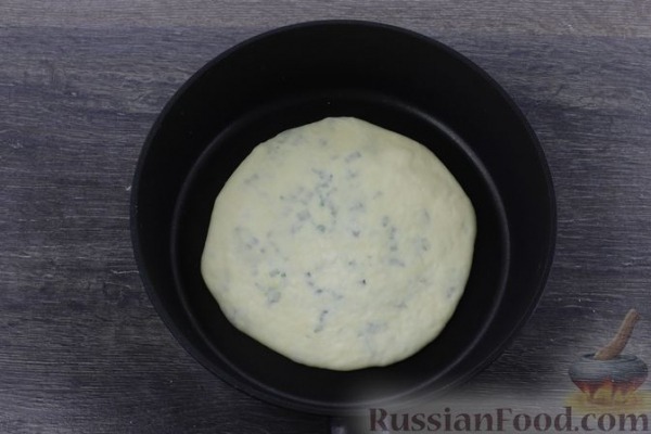 Хычины с сыром и зеленью