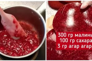 Ароматная и вкусная малиновая начинка в торт. Самое удачное сочетание: когда хочется лета и красивой подачи