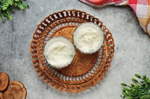 Диетический десерт из клубники