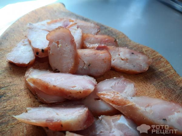 Рецепт: Колбаски куриные - В натуральной оболочке.