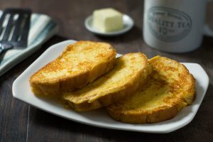 Гренки с сыром